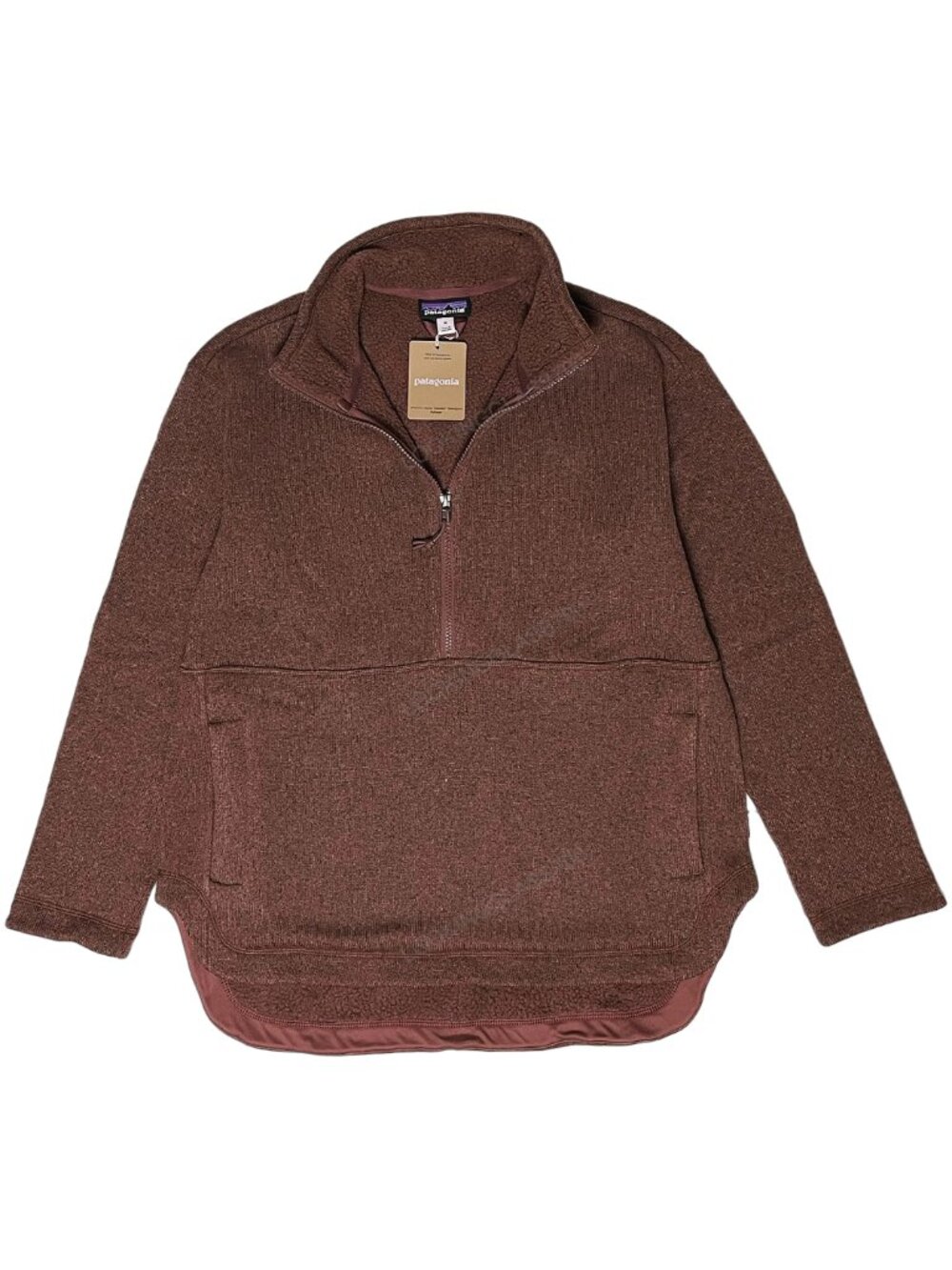 Patagonia Better Sweater Oversized Fleece Pullover Dulse Mauve NWT M/L